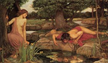 約翰 威廉姆 沃特豪斯 Echo and Narcissus 約翰 威廉姆 沃特豪斯 Echo and Narcissus